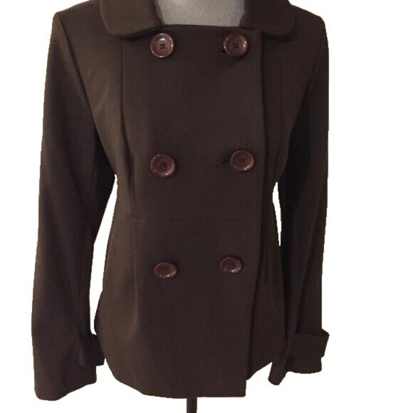 MICHAEL Michael Kors Jackets & Blazers - MICHAEL KORS Brown Double Breasted Blazer Jacket ( Size-10 ) NWT Retails $159.00